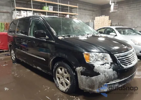 2012 Chrysler Town & Country Touring from USA, damaged, VIN 2C4RC1BG0CR400245